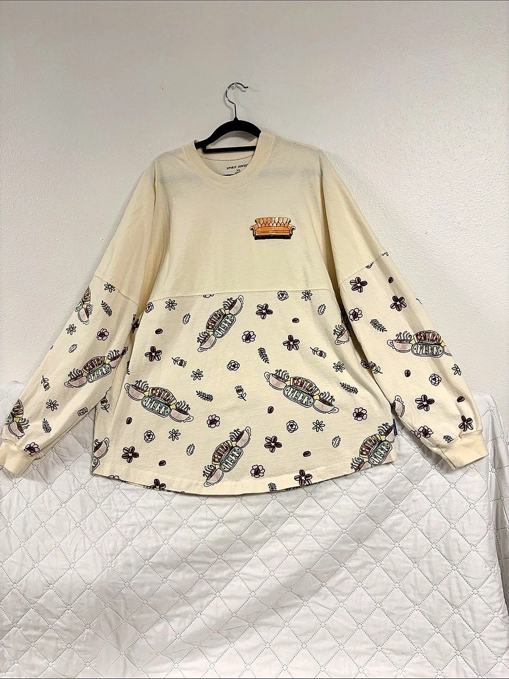 Spirit Jersey FRIENDS Central Perk Tea Stain Spirit Jersey FRIENDS Tea Stain